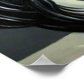 白黒ポスタースマイル、ブリス、真理キムバ ポスター (角)