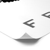 白黒ポップ・アートのアートフリーダムイーグルランディングポスター ポスター (角)