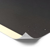 白黒ポートレートのサンタクロース | AI Art ポスター (角)