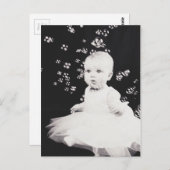 白黒ポートレート ポストカード (正面/裏面)