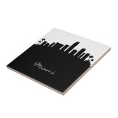 白黒マイアミスカイライン タイル (側面)