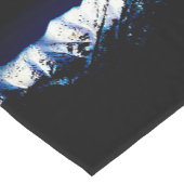 白黒マウンテンズテーブルランナー ショートテーブルランナー (コーナー)