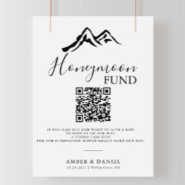 白黒マウン結婚テン新婚旅行ファンド ポスター