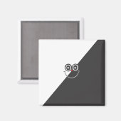 白黒マグネット マグネット (正面/裏面)