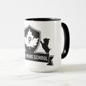 白黒マグ マグカップ (正面右)