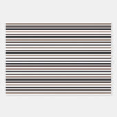 白黒マルチーズ子犬 ラッピングペーパーシート (正面3)