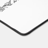 白黒マンダラ デスクマット (コーナー)