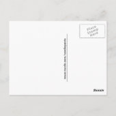 白黒マンダラ ポストカード (裏面)