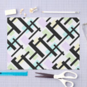 白黒マーキーティッシュペーパー 薄葉紙 (クラフト)