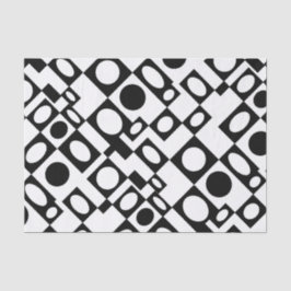 白黒マーキーティッシュペーパー 薄葉紙