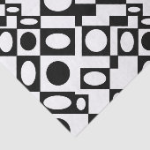 白黒マーキーティッシュペーパー 薄葉紙 (詳細)