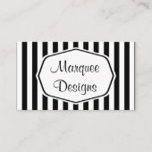 白黒マーキー名刺 名刺 (正面)