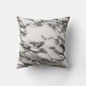 白黒マーブル装飾用クッション クッション (裏面)