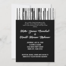 白黒ミニマモダンリストライプアエレガントリスト