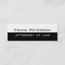 白黒ミニマリストモダン弁護士