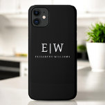 白黒ミニマリストモノグラムモダン iPhone 11 ケース<br><div class="desc">私たちの白黒ミニマルモダンリストモノグラムコレクションの紹介：私たちのミニマルデザインでシンプルさと洗練を受け入れ、あなたのスタイルを楽に高めるためにキュレーション。美学の鋭い目で作らモダンれ、モノグラムにお洒落よる白黒のデザインを取り入パーソナライズされたれる。シックな文房具から汎用性の高いアクセサリーまで、私たちのコレクションは任意の設定でステートメントを作るために設計された様々なオプションを提供している。あなたは名刺、レターヘッド、ホームデコなどスタイリッシュを探すなら、ミニマルなデザインはプロ意識と洗練を醸し出すコンテンポラリー清潔で美的なデザインを提供する。その時代を超越した魅力と控えめな魅力を持つ私たちの白黒ミニマリストモノグラムモダンコレクションは、シンプルさの美しいを鑑賞する人に最適である。エレガンスで自分のパーソナライズされたマークを作り、洗練の本質を受け入れモダンなさい。ビジネスや個人使用に関わらず、当社のコレクションはトレンドを超えスタイリッシュ、時間のテストに耐えるソリューションを提供している。</div>