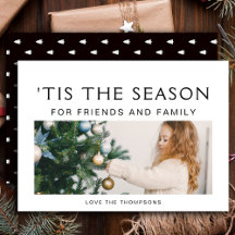 白黒ミニマリスト写真モダンクリスマス