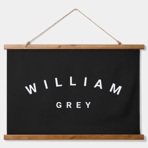 白黒ミニマリスト名子供部屋Decor 吊り下げ型タペストリー