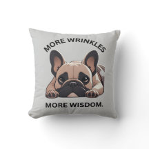 白黒ミニマリストFrenchie Wisdom