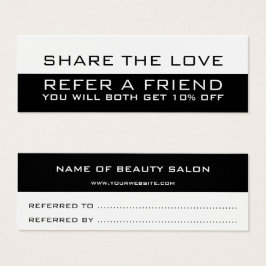 白黒ミニマリスモダント紹介カード