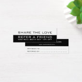 白黒ミニマリスモダント紹介カード (デスク)