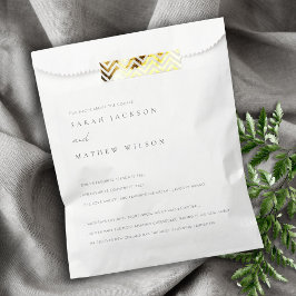 白黒ミニマルタイポグラフィの結婚おもしろい事実 フェイバーバッグ