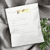 白黒ミニマルタイポグラフィの結婚おもしろい事実 フェイバーバッグ