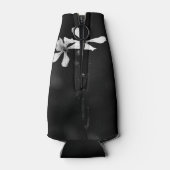 白黒ミニマルフローラ ボトルクーラー (裏面)