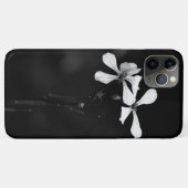 白黒ミニマルフローラ Case-Mate iPhoneケース (裏面(横))