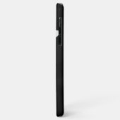 白黒ミニマルフローラ Case-Mate iPhoneケース (裏面/左)