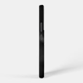 白黒ミニマルフローラ SAMSUNG GALAXYケース (右側面)