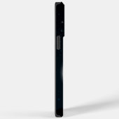 白黒ミニマルモダンリストブラックウルフ Case-Mate iPhoneケース (裏面 / 右)
