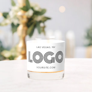 白黒ミニマルモダンリストプロモ ウイスキーグラス