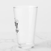 白黒ミニマルレトロベビーシャワー タンブラーグラス (左)