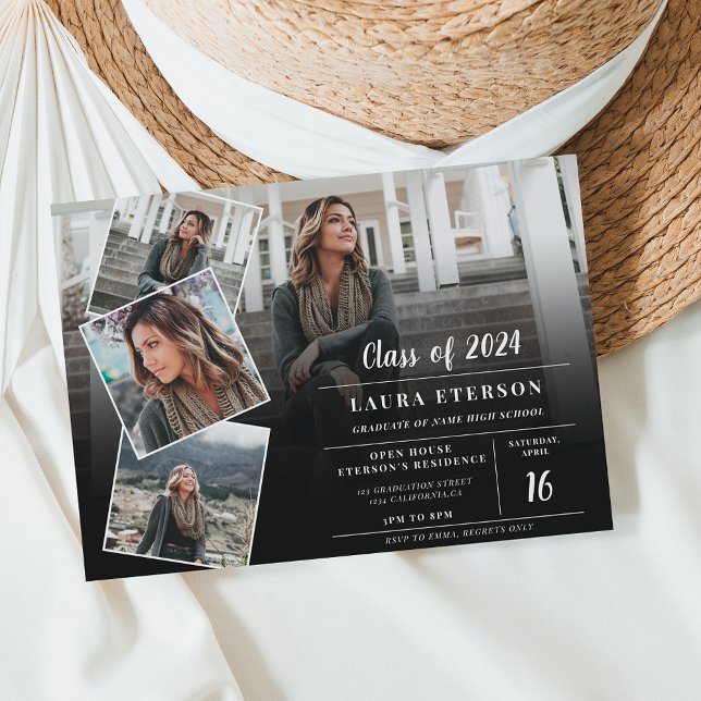 白黒ミニマル写真予算の卒業 (Black and white minimalist photo budget graduation)