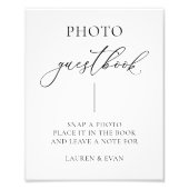 白黒ミニマル写真集 フォトプリント (正面)