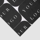 白黒ミニモダンマリストロゴ会社 薄葉紙 (詳細)