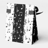 白黒ミュージカルストライプテントフェイスボックス フェイバーボックス (裏面サイド)