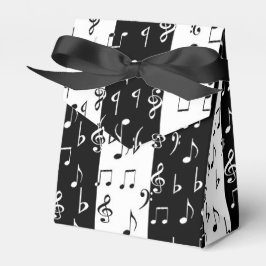 白黒ミュージカルストライプテントフェイスボックス フェイバーボックス