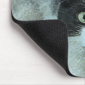 白黒ムーザー |抽象芸術 |水彩 マウスパッド (コーナー)