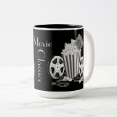 白黒ムービークラシック ツートーンマグカップ (正面右)