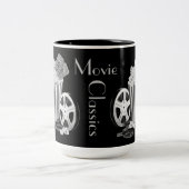 白黒ムービークラシック ツートーンマグカップ (中央)