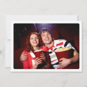 白黒ムービークラップボード結婚ズ セーブザデート (裏面)