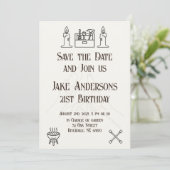 白黒メカニックの招待状 招待状 (スタンド正面)