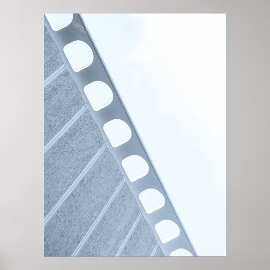 白黒メタルフレーム ポスター (正面)