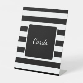 白黒メンズバースデーパーティー 台座サイン