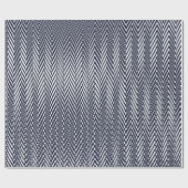 白黒モアレストライプの抽象芸術 ラッピングペーパー (フラット)