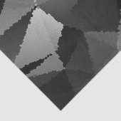 白黒モザイク模様 薄葉紙 (詳細)