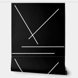 白黒モダンのシックなミニマリスト 壁紙