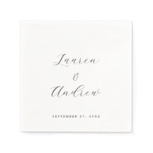 白黒モダンエレガントシンプル結婚の